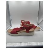 Brand New - Dr Scholl's Sandals Womens size 10 crimson red