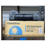 GoldStar Video Cassette Recorder GVR-C245 Everything Included in Box