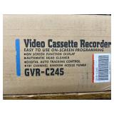 GoldStar Video Cassette Recorder GVR-C245 Everything Included in Box