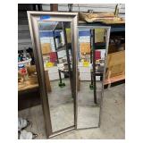 Lot of 2 Standup Mirrors