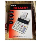 Sharp EL1801V Calculator - Complete in Box