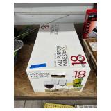 New Party Pack 18Ct Wine Glasses - New In Box