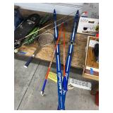 Large Lot of Sporting Goods - Skateboards - Bowling Balls - Skis And More