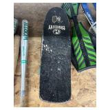 Large Lot of Sporting Goods - Skateboards - Bowling Balls - Skis And More