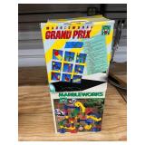 2 Large Boxes of Marble Works Grand Prix Toys