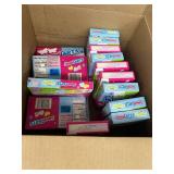 Massive lot of Candy - Sweet Tarts  - Kinder Joy - Peeps and More!! -  5 Massive Boxes Full