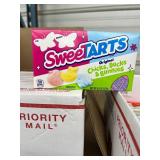 Massive lot of Candy - Sweet Tarts  - Kinder Joy - Peeps and More!! -  5 Massive Boxes Full