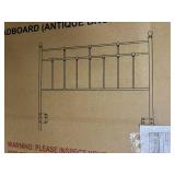 Hillsdale Furniture Providence Traditional Spindle Metal Headboard Full / Queen