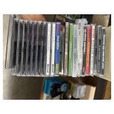 Massive Lot of 45's Records - Vintage Record Player - Computer Related Items  - Speakers and More!
