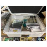 Massive Lot of 45's Records - Vintage Record Player - Computer Related Items  - Speakers and More!