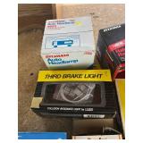 Lot of Vintage Antique Electronic Automobile Items - Speakers and More