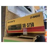 Large Lot of Car Radios - Sony XR-3750 Stereo / Radio Complete with Box And Face Plate. + More! LOOK