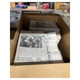 Massive Lot of Media , Newspaper, Books, Maps, And A ton More - See All Photos!