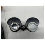 Pair of Vintage Antique Binoculars with Case