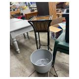 Lot of Planters - Plastic Patio Tables