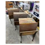 Lot of 3 Vintage Antique Desks - You Get all 3