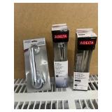 Lot of 3 Bathroom Handles
