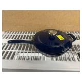 Brand New Blue Cast Iron Pan with Lid