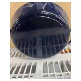 Brand New Blue Cast Iron Pan with Lid