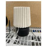 Table Mirror & Small Bedside Lamp
