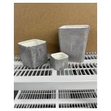 Brand New - 3 Pieces Gray Bathroom set