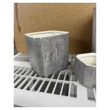 Brand New - 3 Pieces Gray Bathroom set