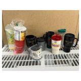 Multiple Vintage Plastic Cups