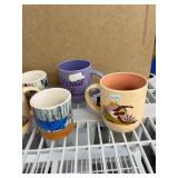 Brand New Coffee Cups and Glass Decor