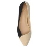 Brand New - Journee CARMIN DRESS FLATS - Black Sand Women’s size 6