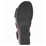 Brand New - Size 8.5 Women’s Navy and Brown sandals