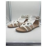 Brand New - Journee Collection Women's Genneva Zipper Flat Sandals Size 8.5