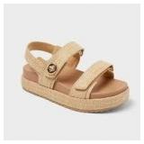 Brand New - Girls Tan sandals size 8