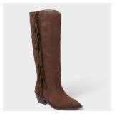 Brand New - Suede Fringe Knee-high Boots For Women on Luulla Size 9