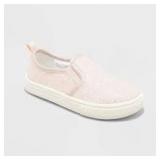 Brand New - Girls, preschool, glitter, shoes slip on Size 9c