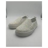 Brand New - Girls, preschool, glitter, shoes slip on Size 9c