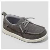 Brand New - Grey baby shoes, size 9c