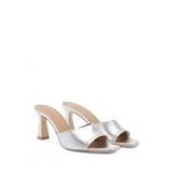 Brand New - A New Day Women's Lindie Mule Slip On Heels Silver Memory Size 8.5