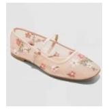 Brand New - Wild Fable Elsa Mesh Ballet Flats Floral Size 8.5