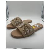 Brand New - Beaded Canvas Slides by a New Day Size 6.5