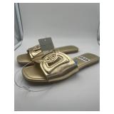 Brand New - Women's Deidra Slide Sandals - A New Day Gold Size 6.5