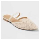 Brand New - Women's Vienna Flats with Memory Foam Insole - A New Day Light Taupe Size 8