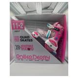 Brand New - Roller Derby Sport Kids' Roller Skate - Unicorn Pink/White M SIZE