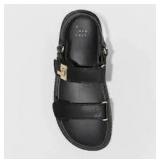 Brand New - Women's Jonie Ankle Strap Footbed Sandals - A New Day Size 6