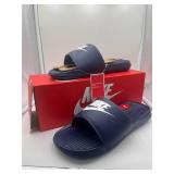 Brand New  Nike Victori One Men's Slides Navy/White Size 8
