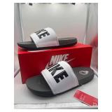 Brand New - Nike Offcourt slides Grey/Black/white Size 13