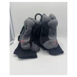 9 -  Brand New Pairs of Hanes Crew Socks - New With Tags