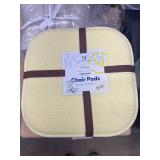 Brand New - 2 Sweet Home Chair Pads - Yellow