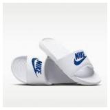 Brand New - Nike Victori Slides White/Royal Blue Size 6