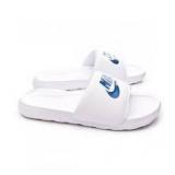 Brand New - Nike Victori Slides White/Royal Blue Size 6