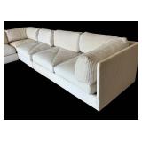 LR - Neutral Colored Sectional Sofa